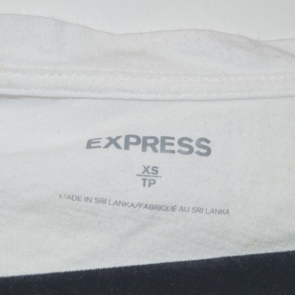 Express White Tee - Picture 2 of 2